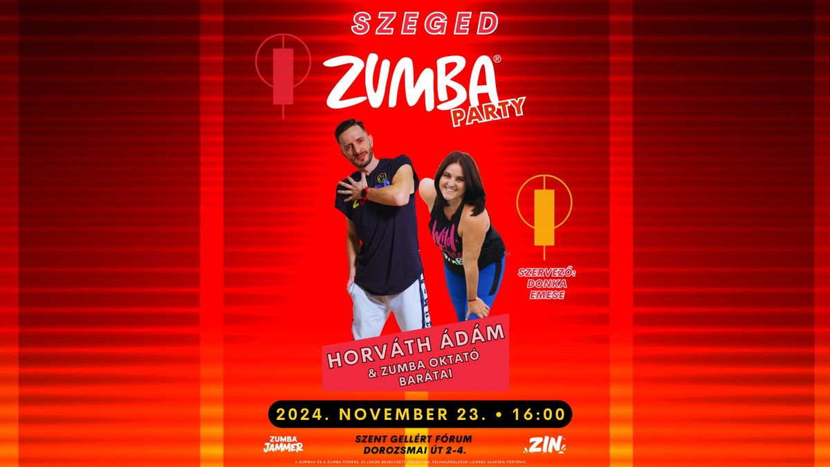 \u00d3ri\u00e1si SZEGEDI ZUMBA party Horv\u00e1th \u00c1d\u00e1mmal!!