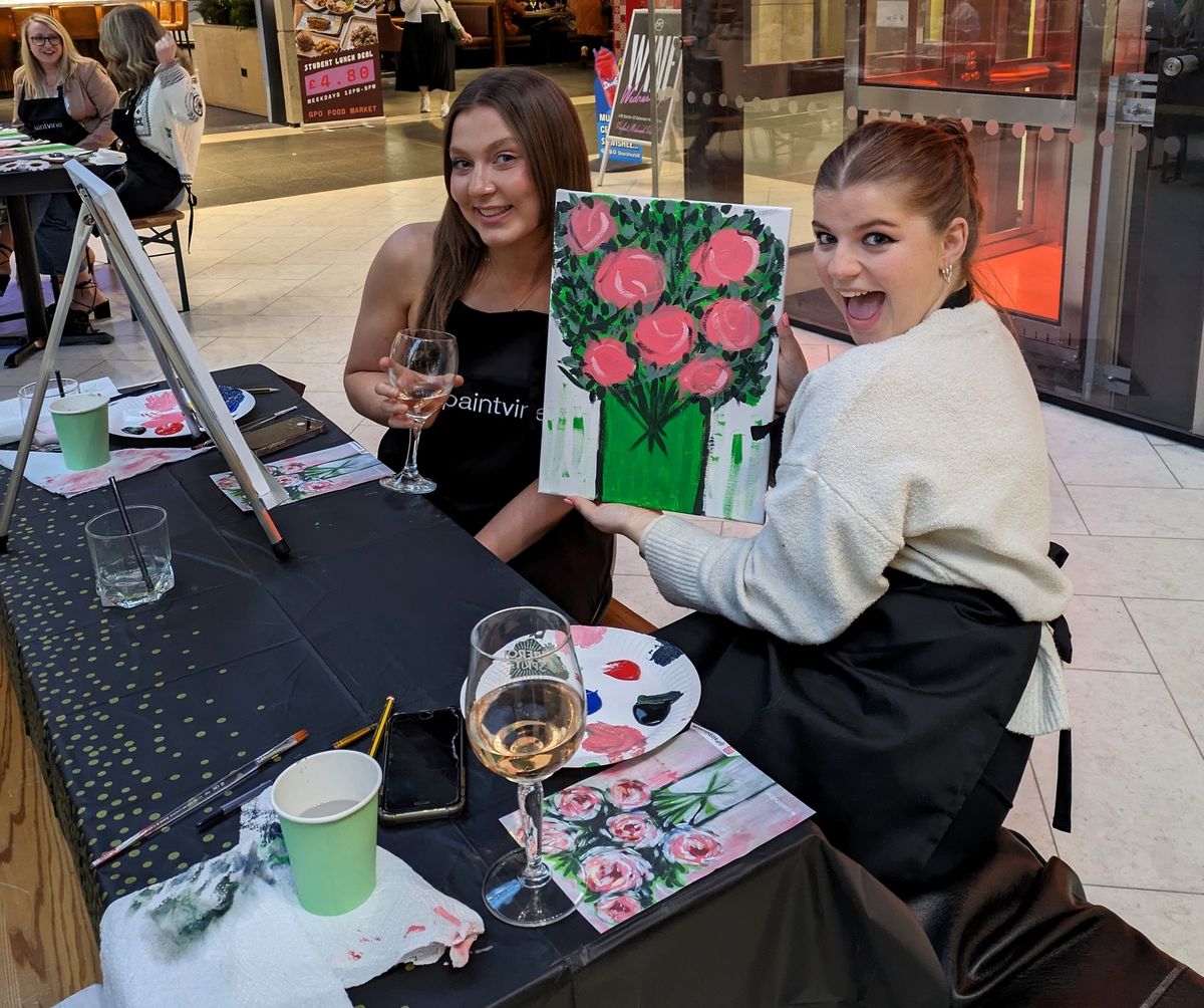 Paint and Sip - Bouquet of Flowers | Revolution Deansgate Locks