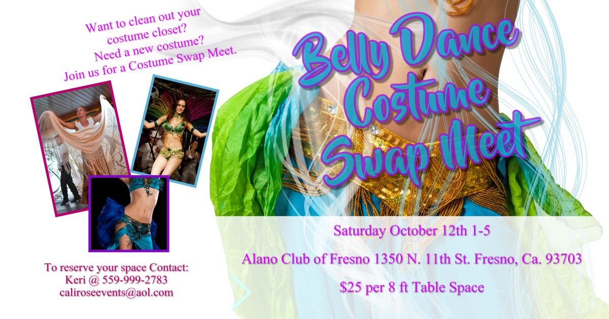 Belly Dance Costume Swap Meet