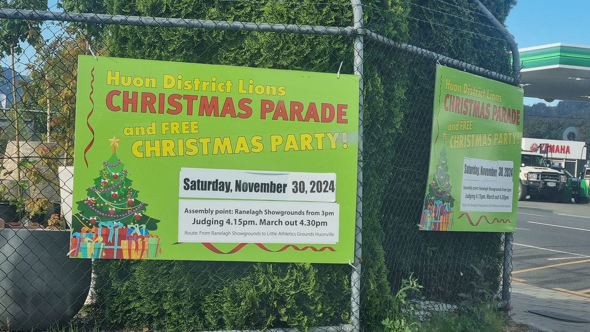 Huon District Lions Christmas Parade