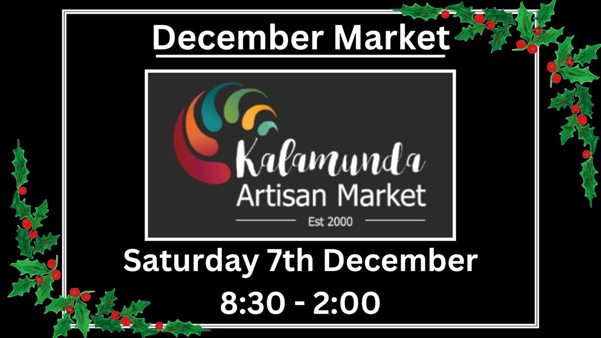 December Kalamunda Artisan Market