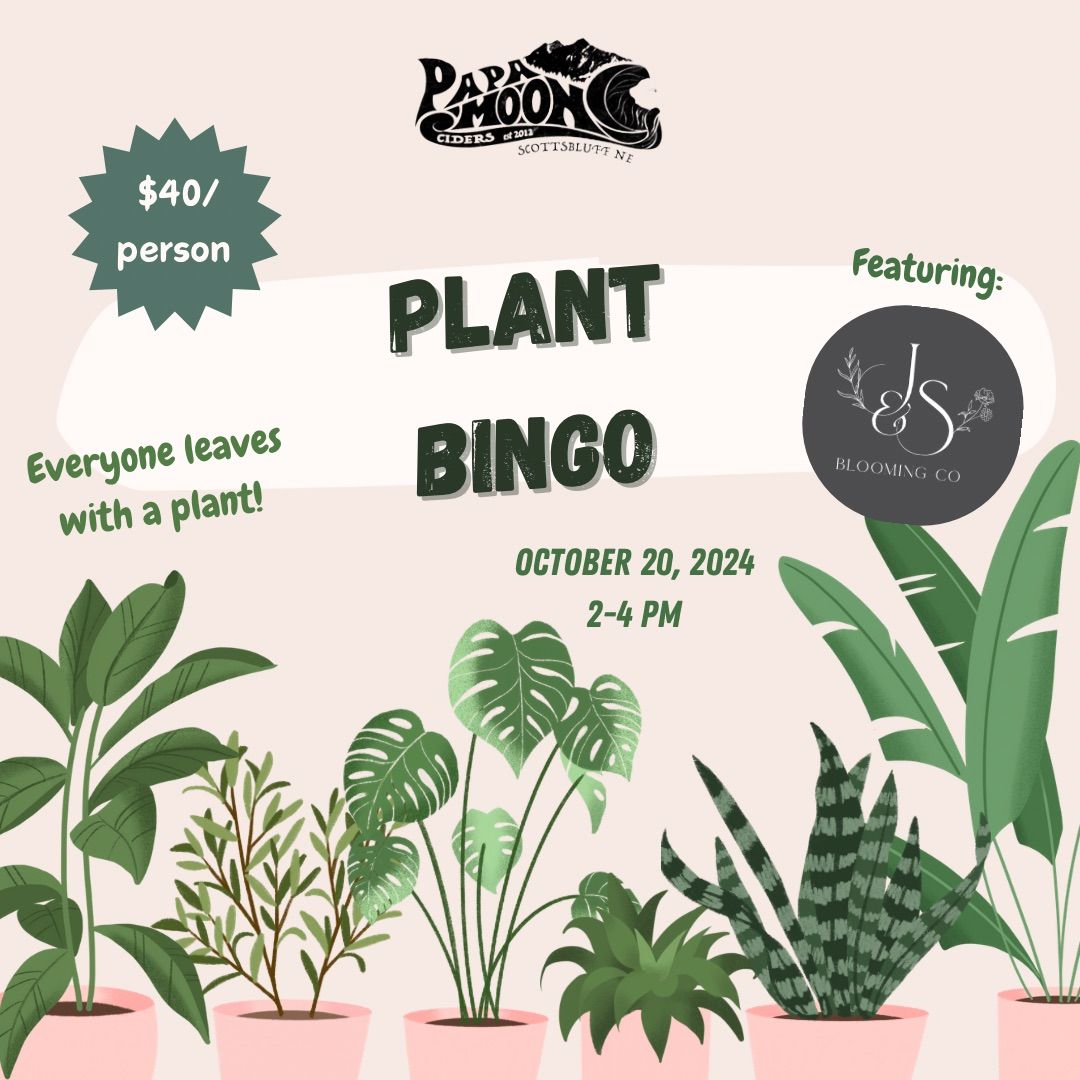 Plant Bingo 