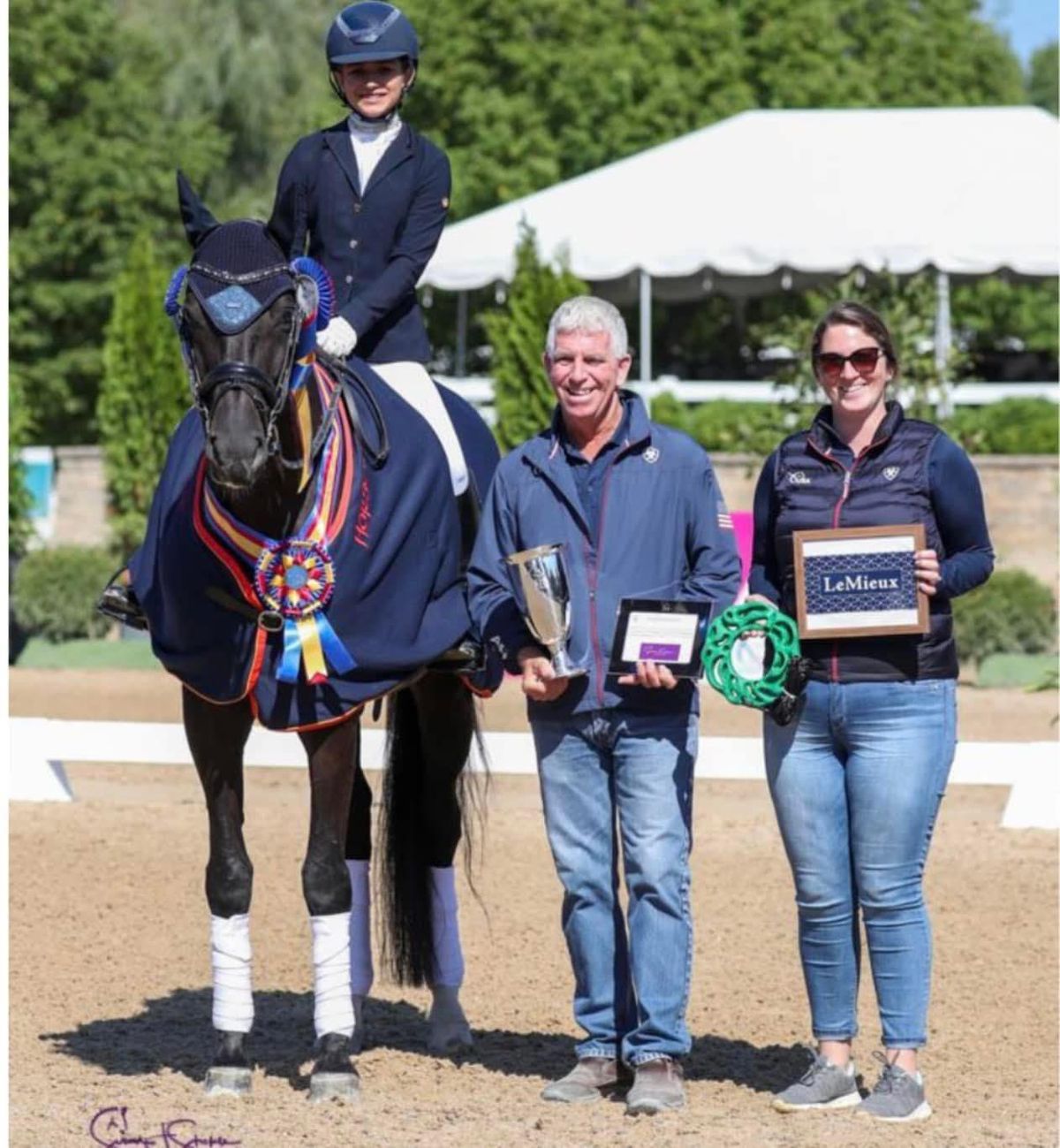 Emily Anderson Dressage Clinic