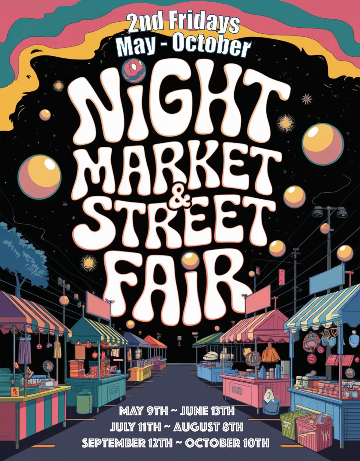 NIGHT MARKET & Street Fair - Spokane 2025