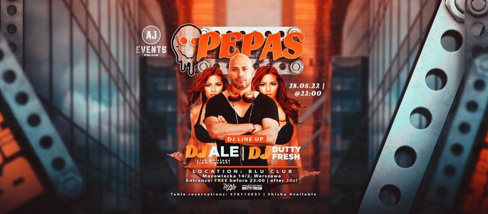 PEPAS | DJ Ale live in Warsaw