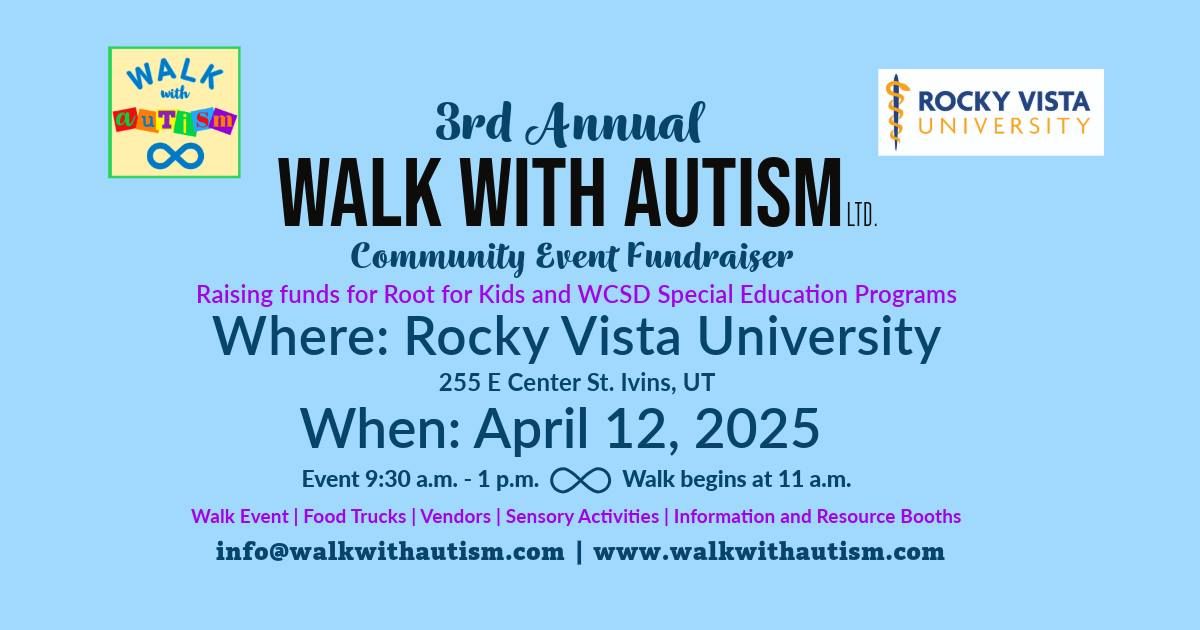 3rd Annual Walk with Autism Community Event