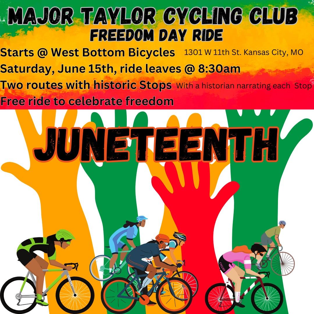 Juneteenth Freedom day Ride