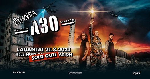Apulanta A30 \u2013 Olympiastadion, Helsinki Virtual Concerts 2021