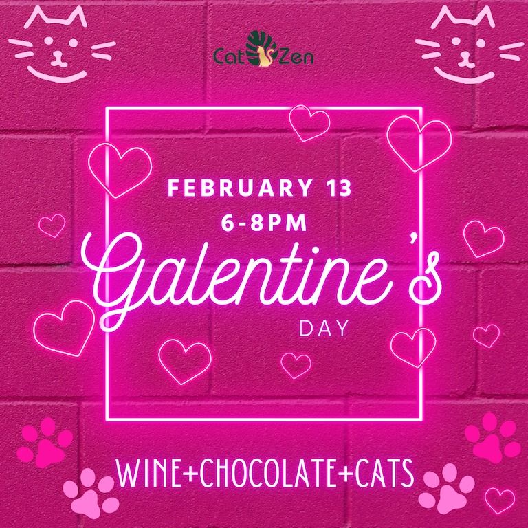 Purrfectly Yours Galentine's Day