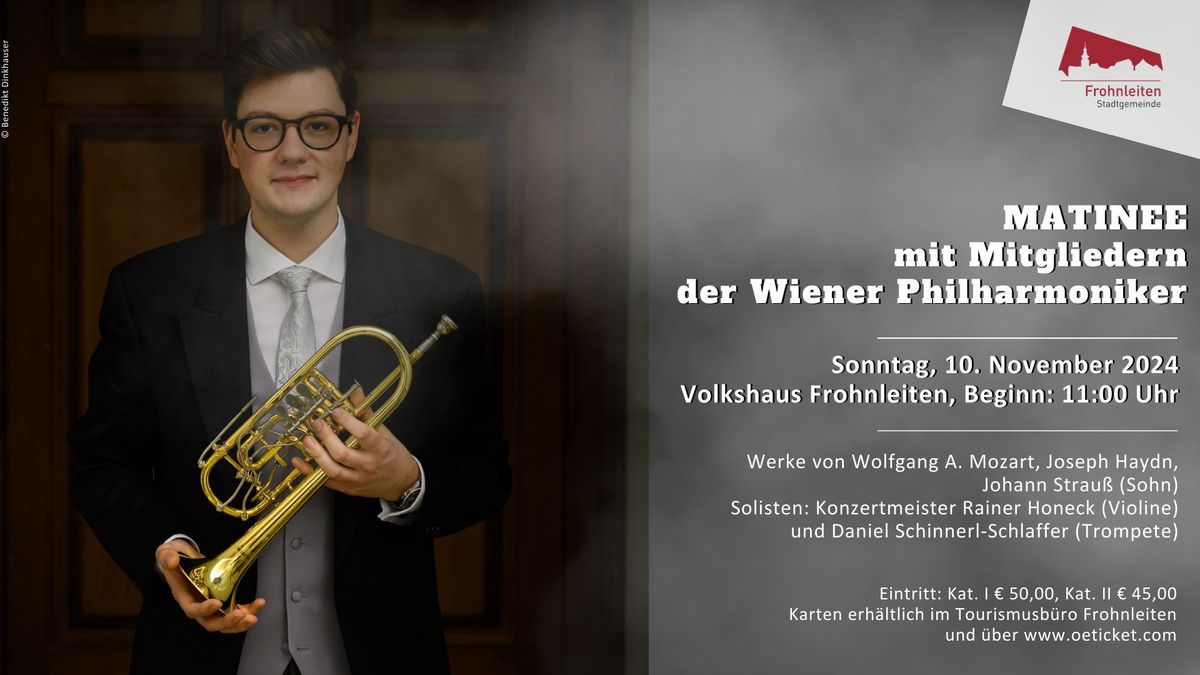 Matinee mit Mitgliedern der Wiener Philharmoniker