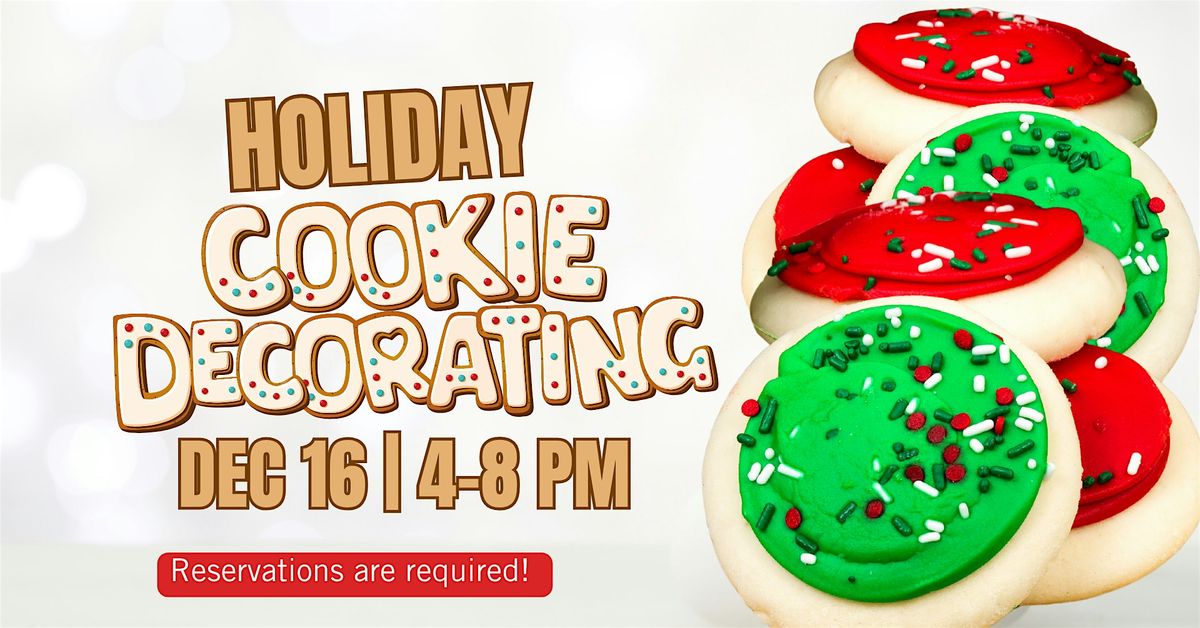 UNO Revere Kids Event - Holiday Cookie Decorating