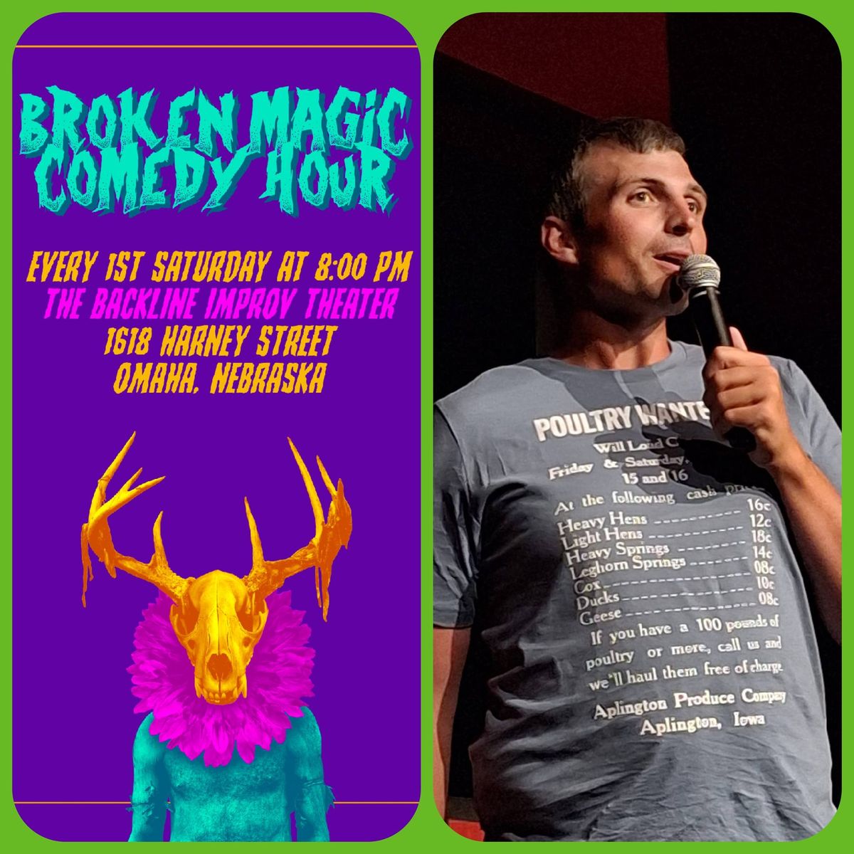The Broken Magic Comedy Hour Presents Tyler Walsh! 