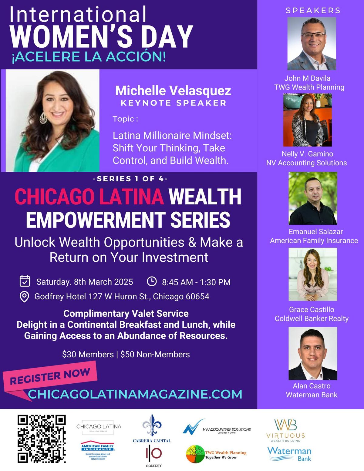 Chicago Latina Empowerment Wealth Series 