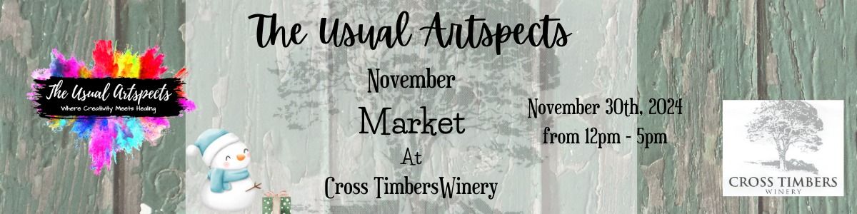 The Market at Cross Timbers Winery - November