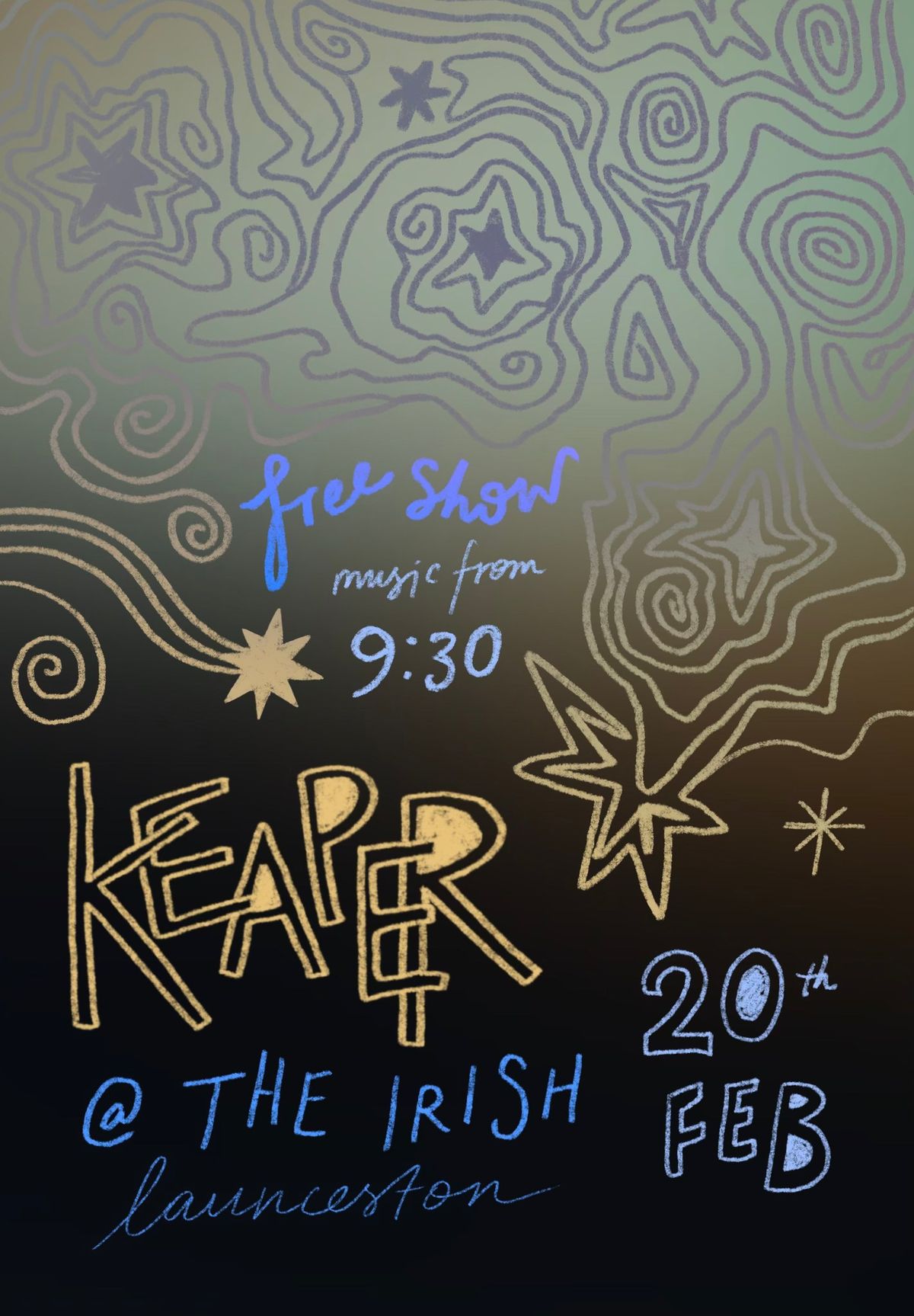 KEAPER @ THE IRISH - LAUNCESTON