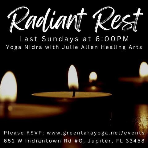 Radiant Rest Yoga Nidra with Julie Allen Healing Arts