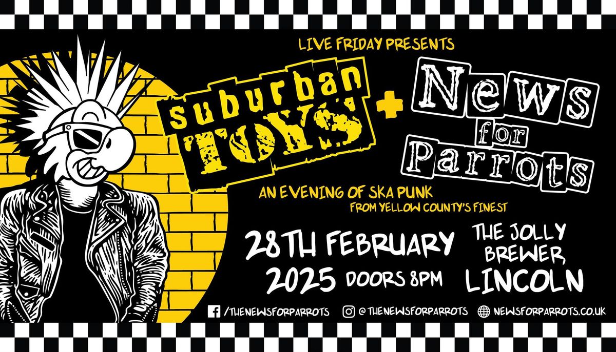 An Evening of Ska Punk with Suburban Toys & News For Parrots