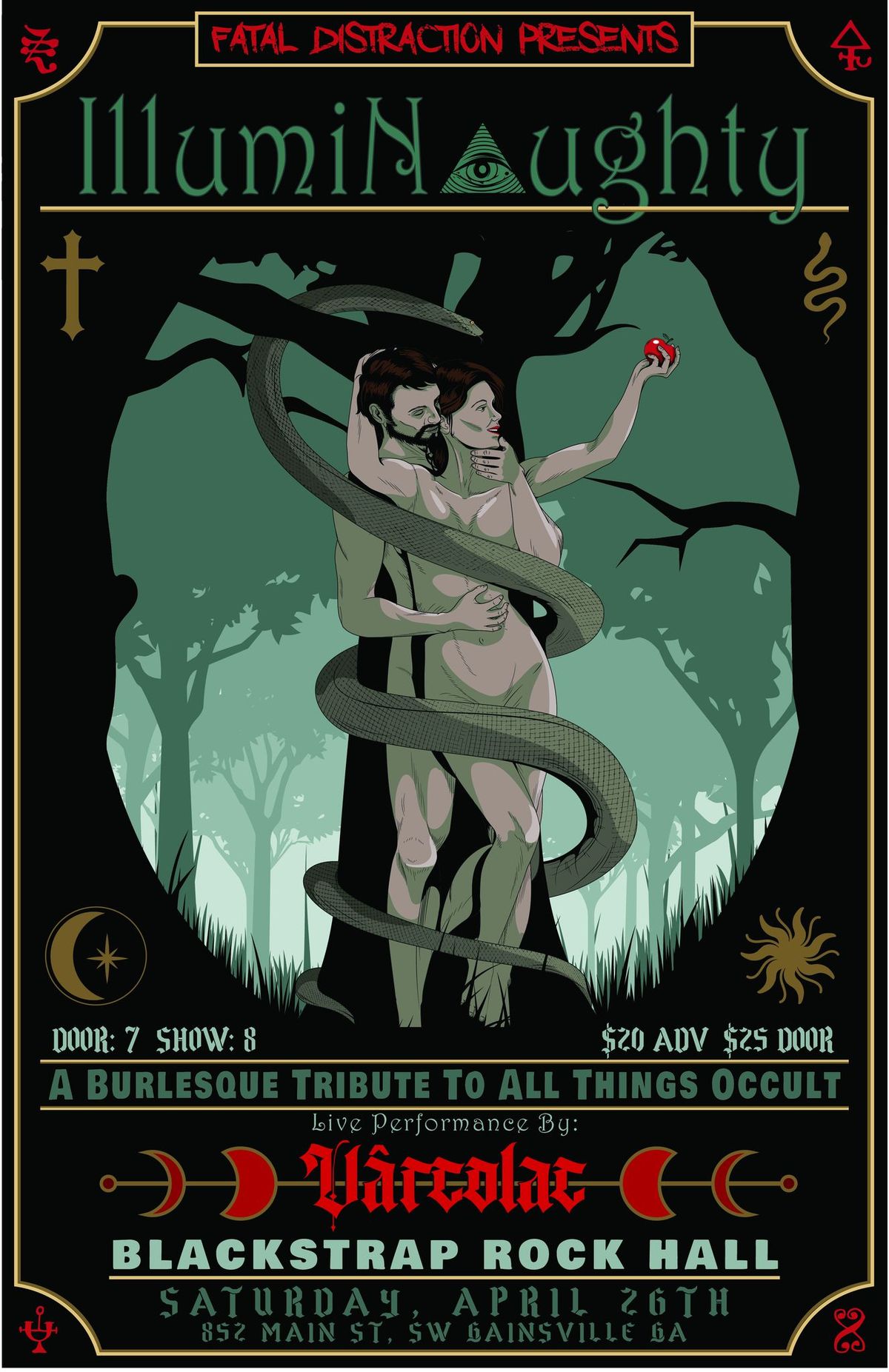 Illuminaughty: A Burlesque Tribute To All Things Occult