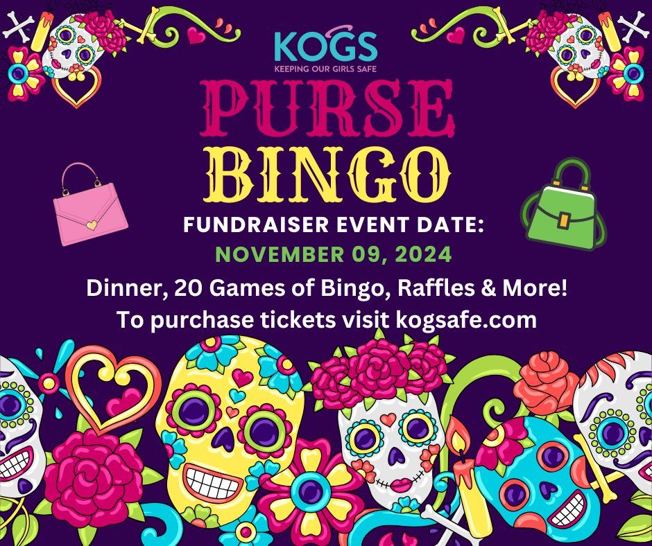 KOGS Fall Purse Bingo