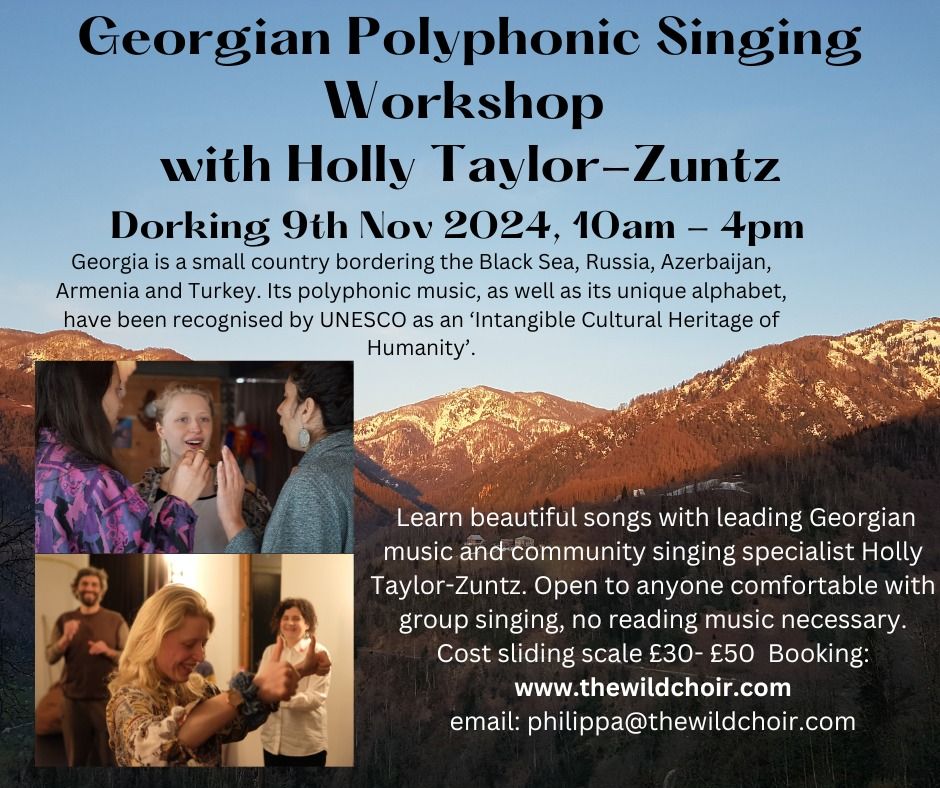 Georgian Polyphonic Singing Workshop