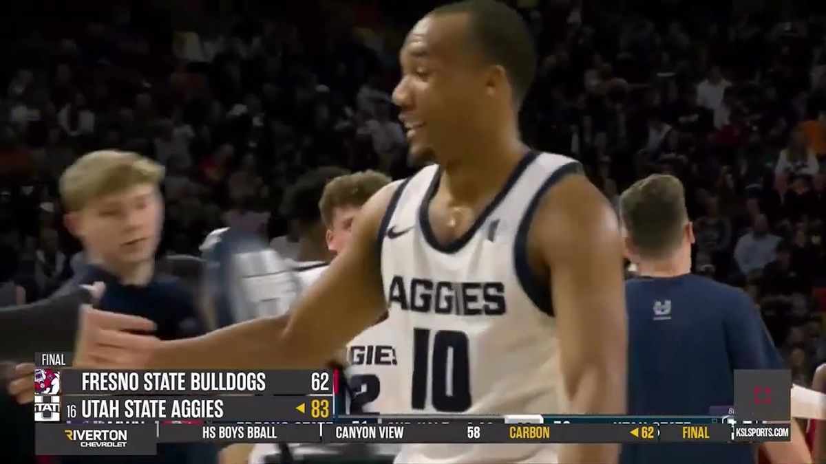 Utah State Aggies at Fresno State Bulldogs Mens Basketball