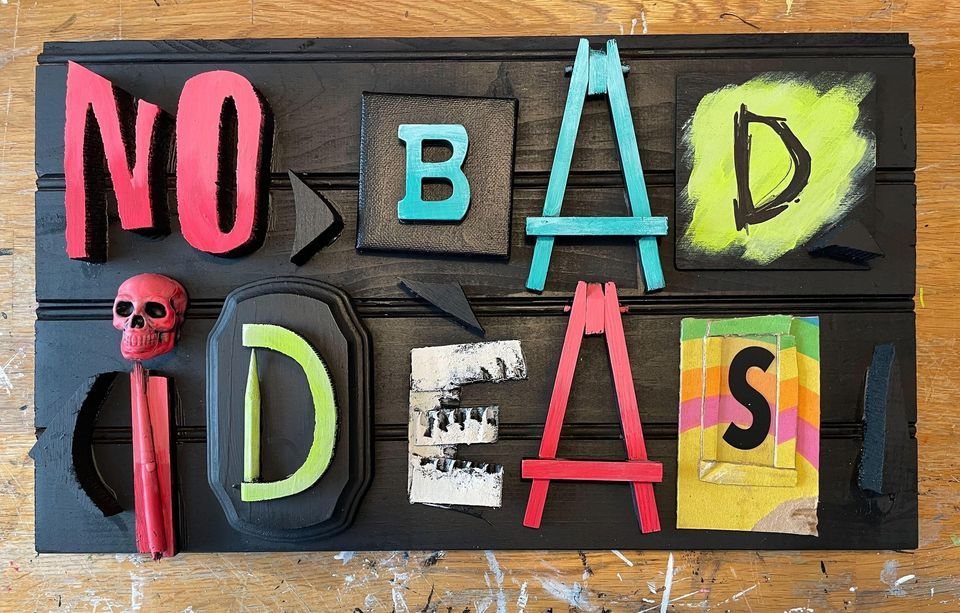 "No Bad Ideas" The Art, Illustration of Ed Abbott