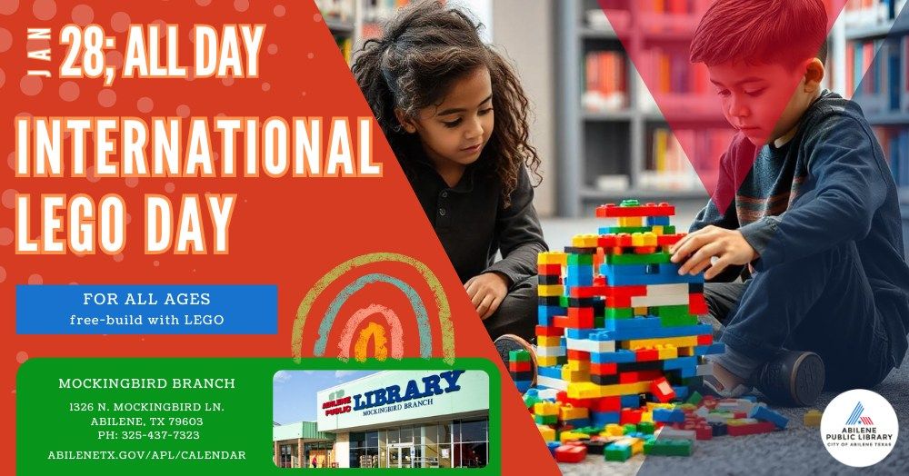 International LEGO Day (Mockingbird Branch)