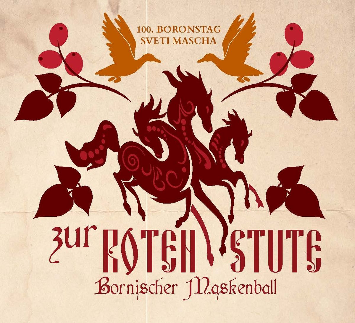 Zur Roten Stute 3 - Bornischer Maskenball