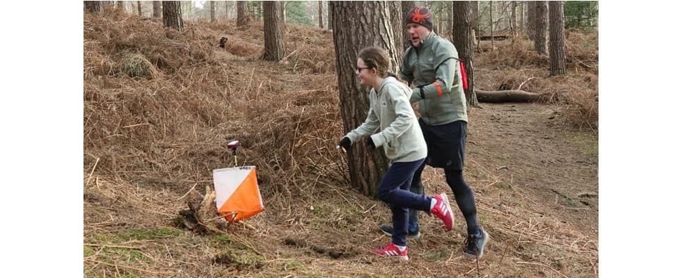 Orienteering in the forest: High Lodge