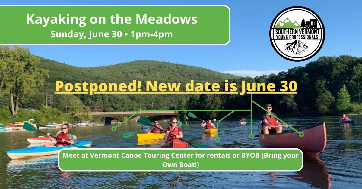 Kayaking on the Meadows [POSTPONED]