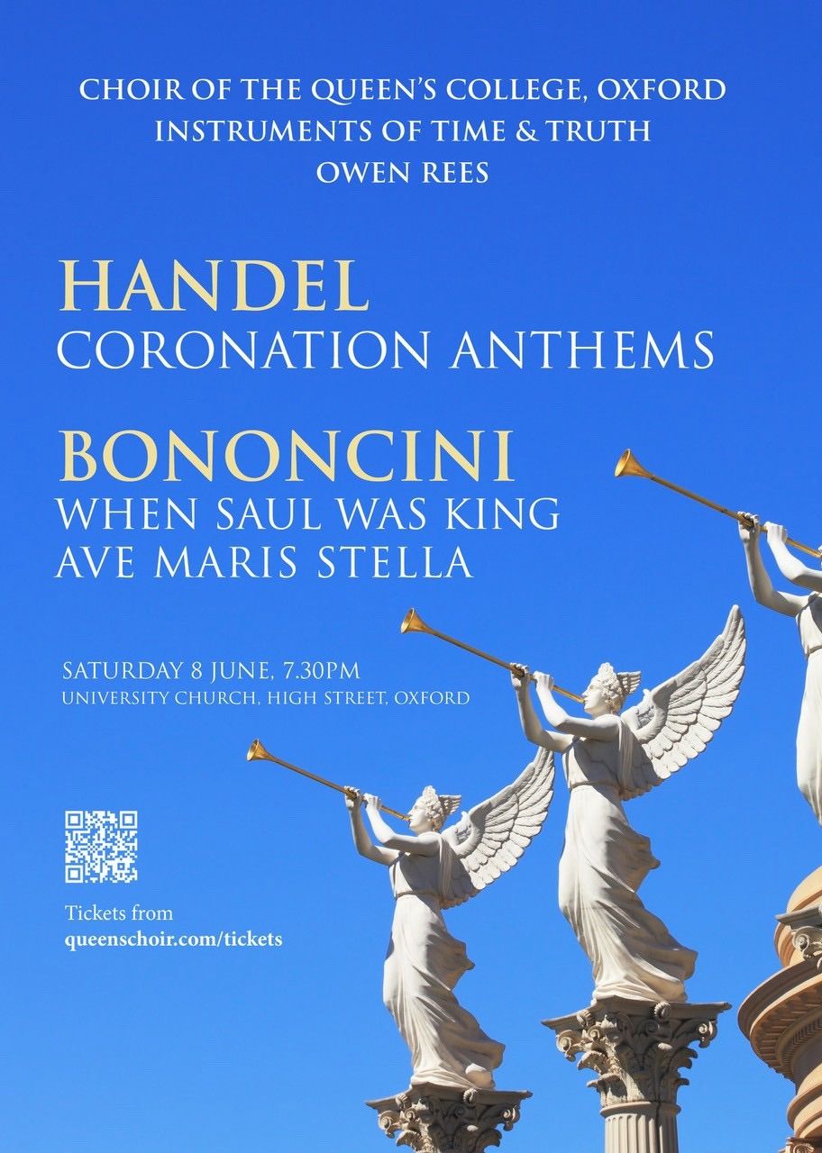 Handel: Coronation Anthems \u2014 Choir of the Queen\u2019s College, Oxford & Instruments of Time and Truth
