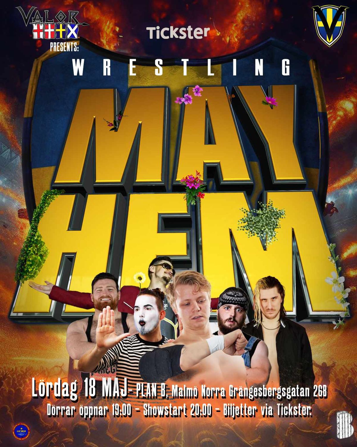 VALOR: Mayhem - Wrestling at Plan B