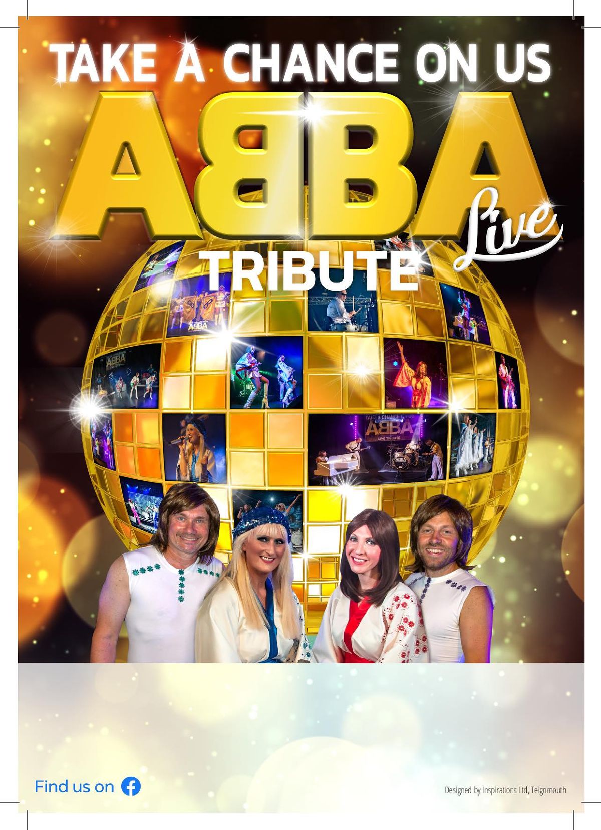 ABBA TAKE A CHANCE ON US returns to THE PLOUGH ARTS CENTRE ! 