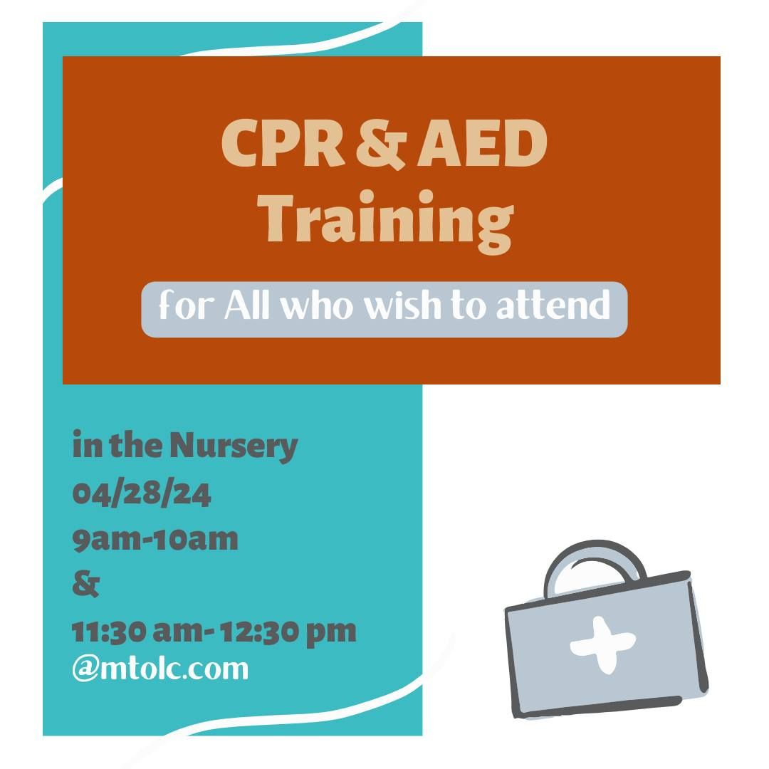 AED & CPR Refresh for our members