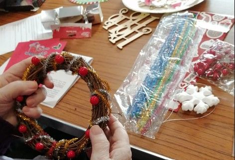 Stroke Community Christmas Crafts