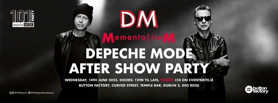 Depeche Mode Memento Mori After Show Party, Dublin
