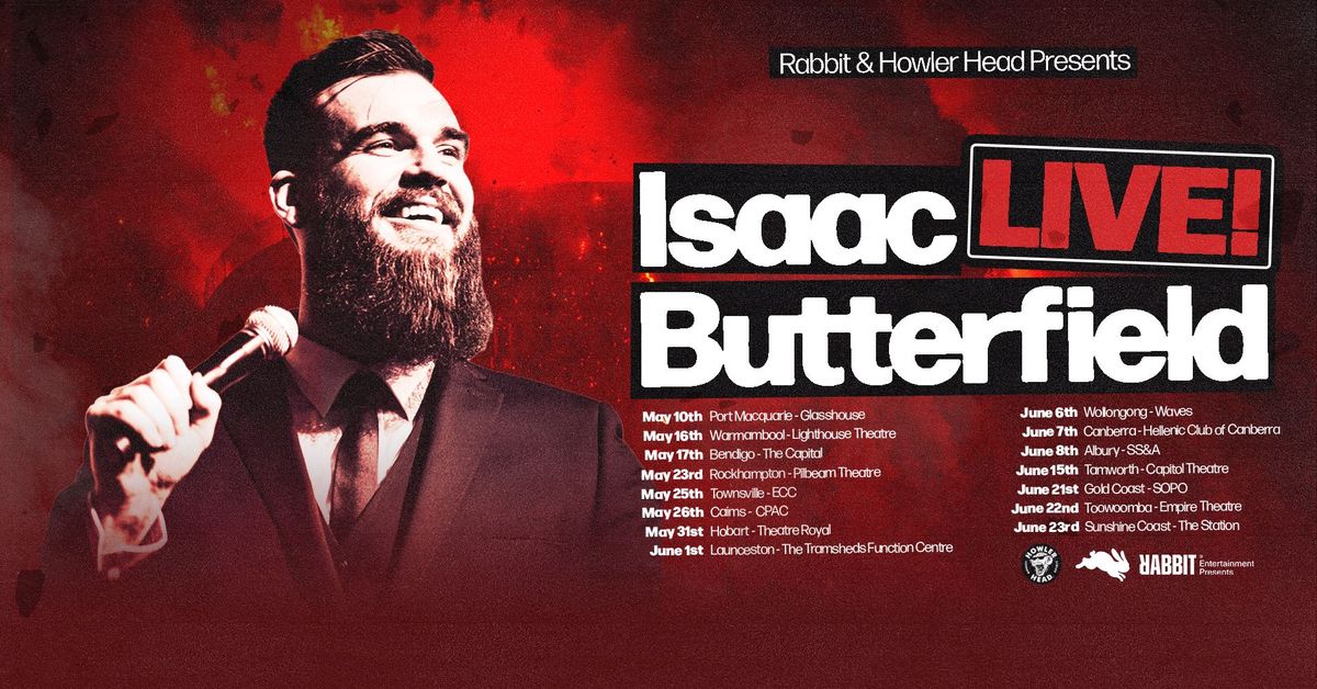 Isaac Butterfield - LIVE! | Townsville