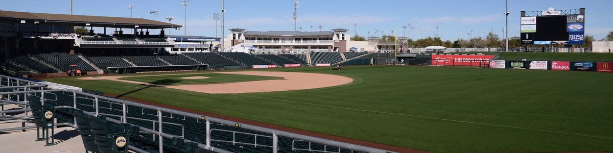 Spring Training - Los Angeles Angels at Kansas City Royals at Surprise Stadium