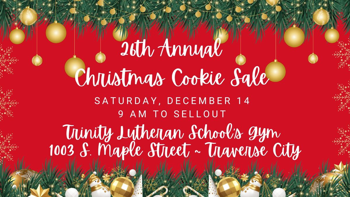 26th Annual Christmas Cookie Sale