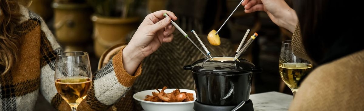 Fondue p\u00e5 H\u00f4tel Eggers