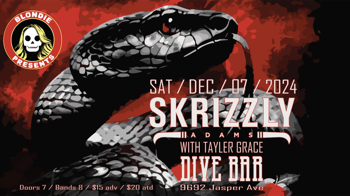Skrizzly Adams at Icon Event Hall and Lounge