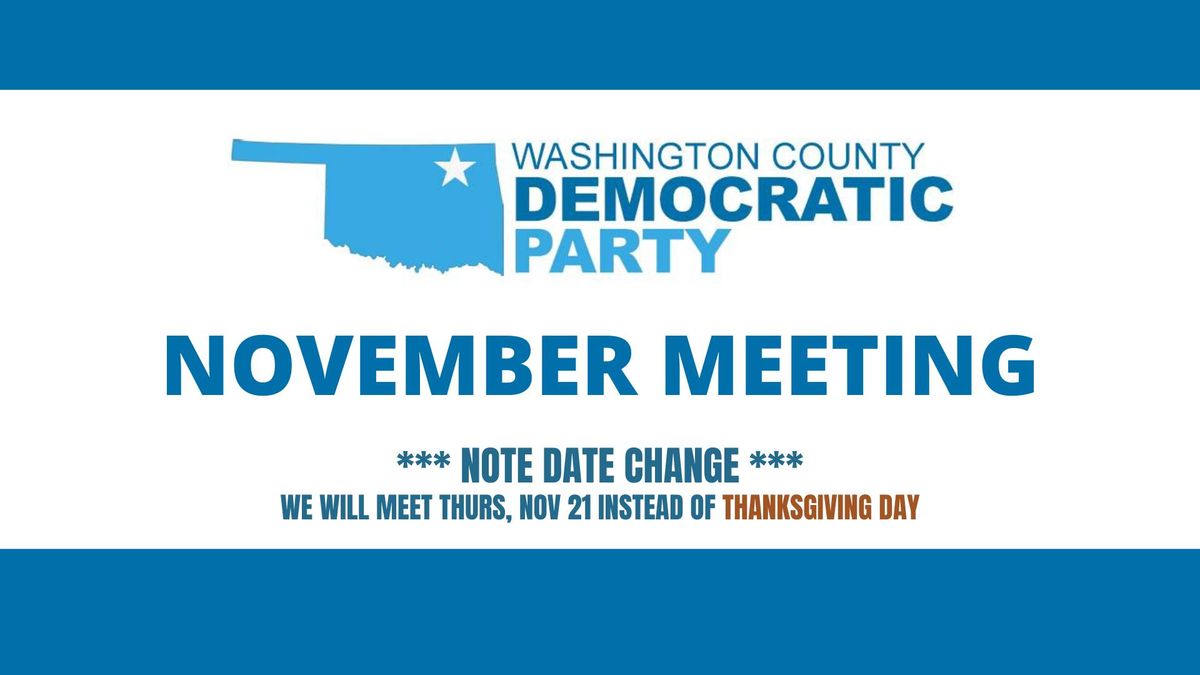 November Meeting