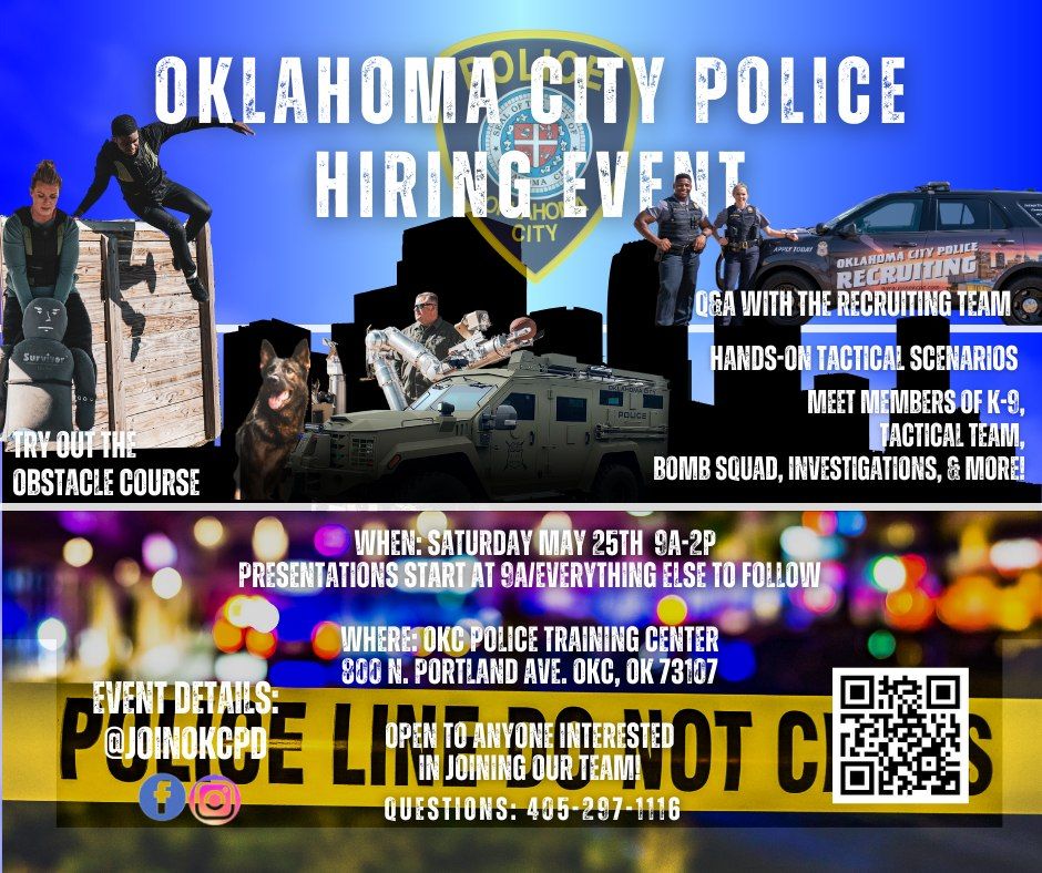 OKC Police Spring Hiring Event
