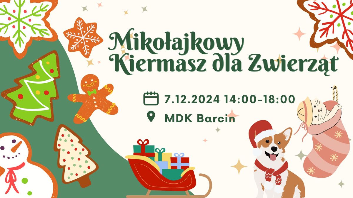 Miko\u0142ajkowy kiermasz dla Zwierz\u0105t