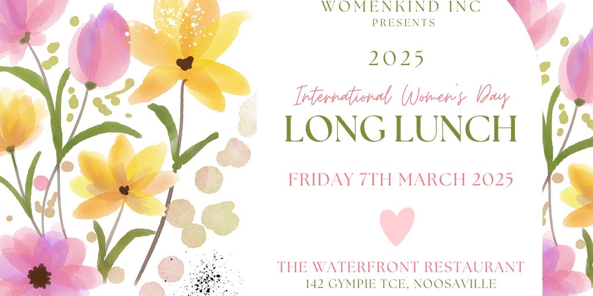 International Women\u2019s Day Long Lunch proudly Sponsored By Di Henshall Interior Design