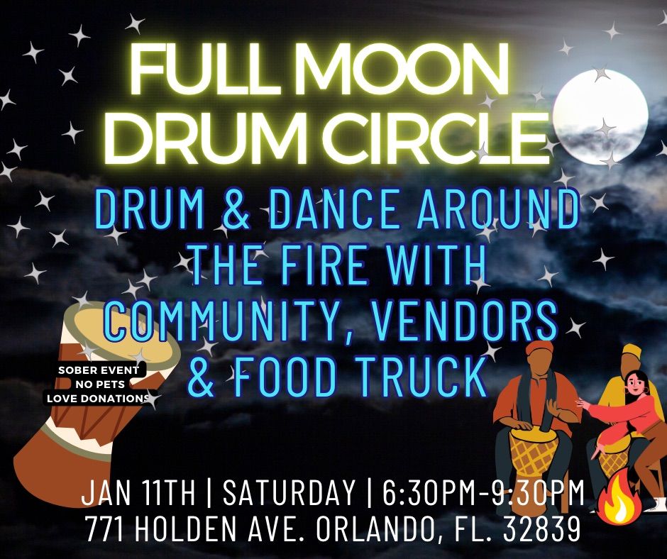 Full Moon Drum Circle 