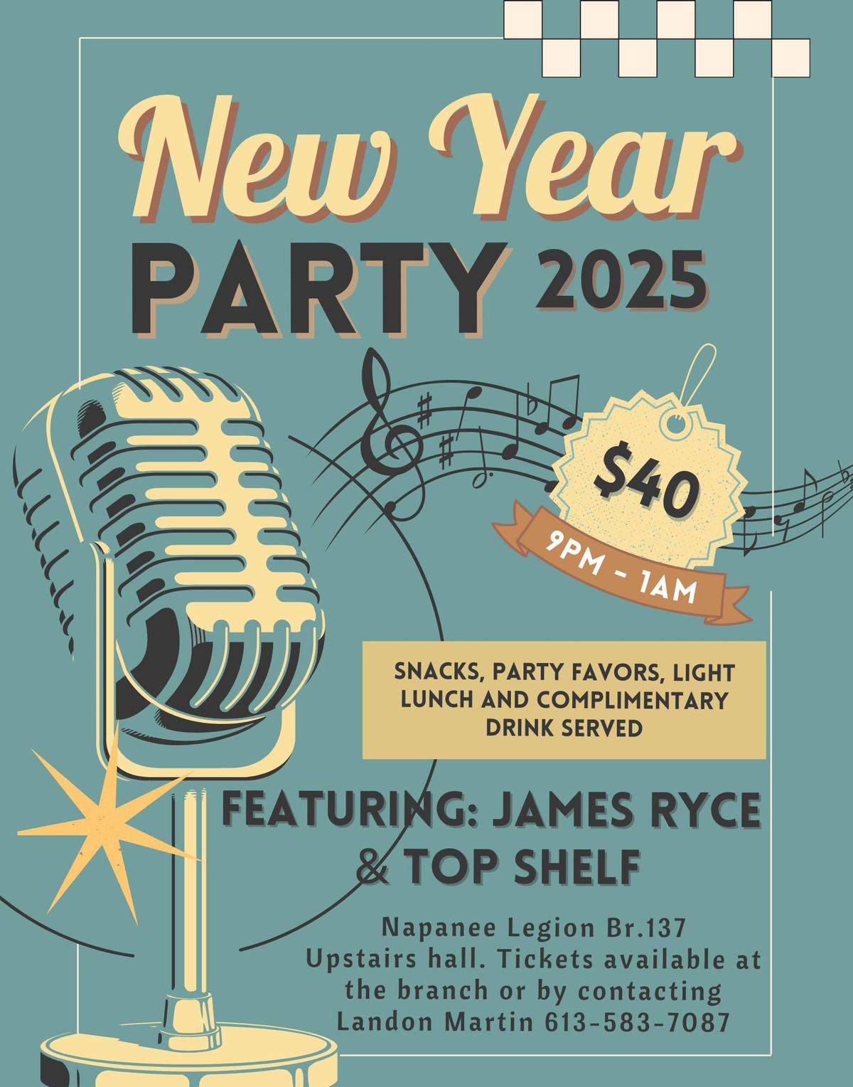 NYE ft. James Ryce & Top Shelf