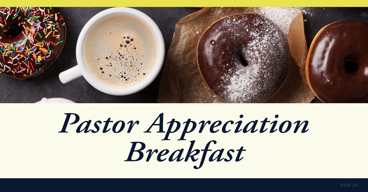 Pastor Appreciation Breakfast