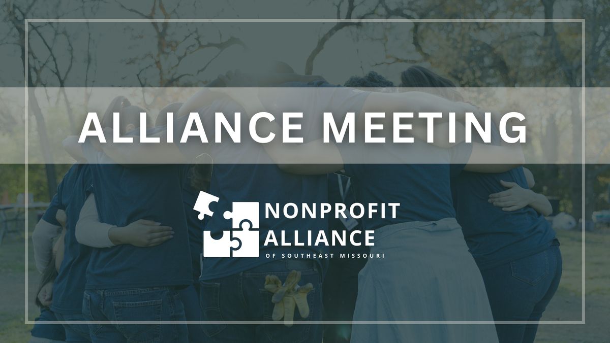 Nonprofit Alliance Meeting