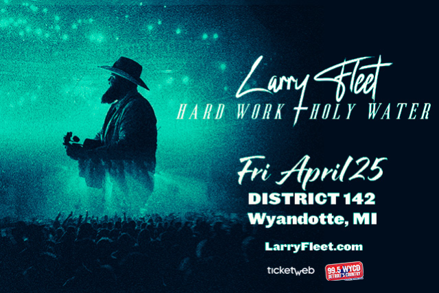 LARRY FLEET - Hard Work and Holy Water Tour in Wyandotte